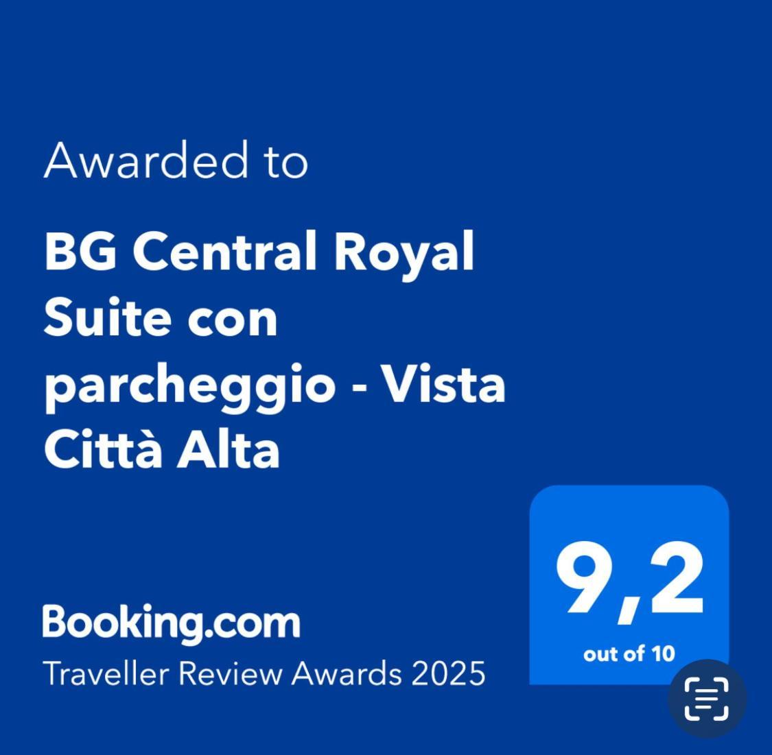 Bg Central Royal Suite Con Parcheggio - Vista Citta Alta Μπέργκαμο Εξωτερικό φωτογραφία